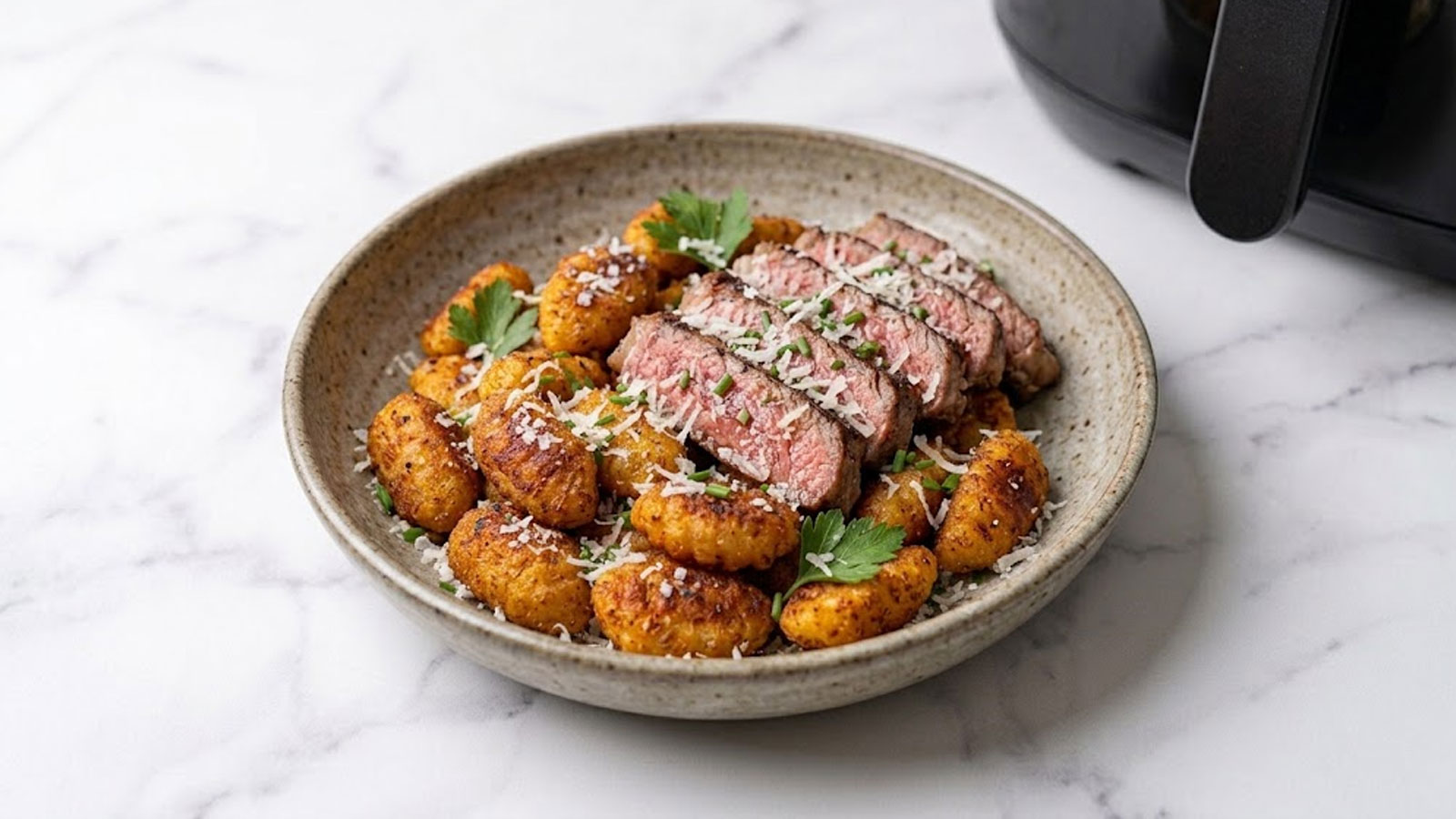 Airfryer Crispy Gnocchi