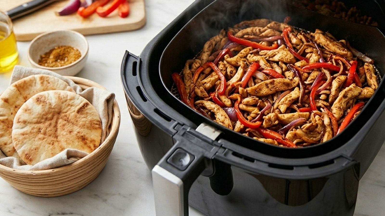 Airfryer shoarma