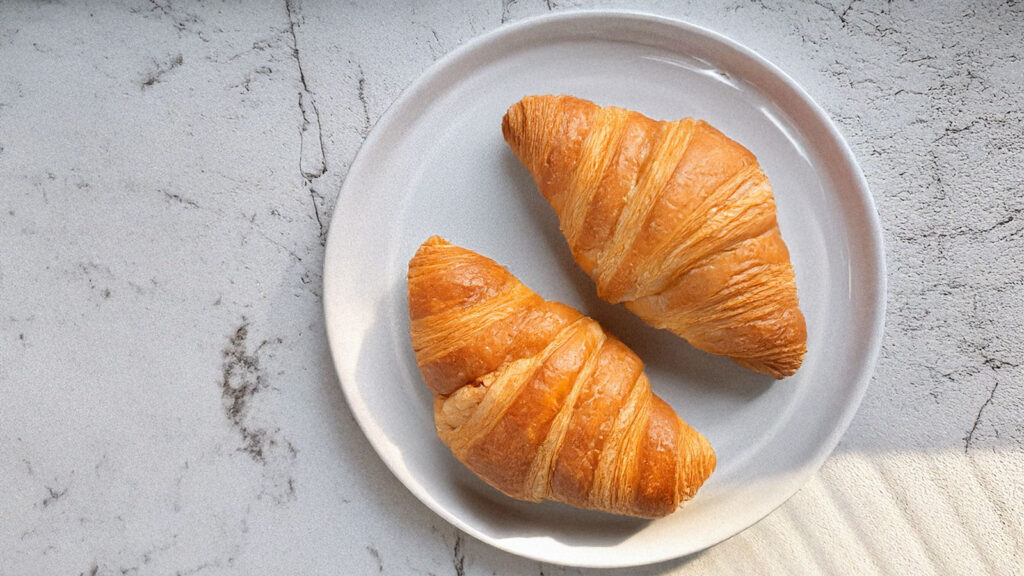 Croissants uit de airfryer