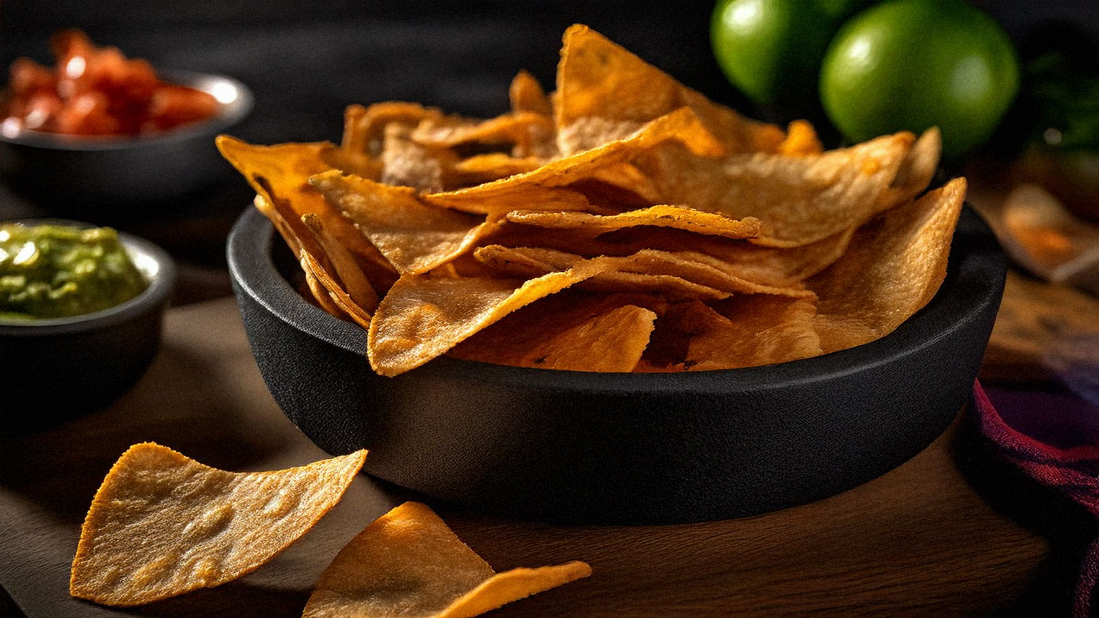 Tortilla chips uit de airfryer