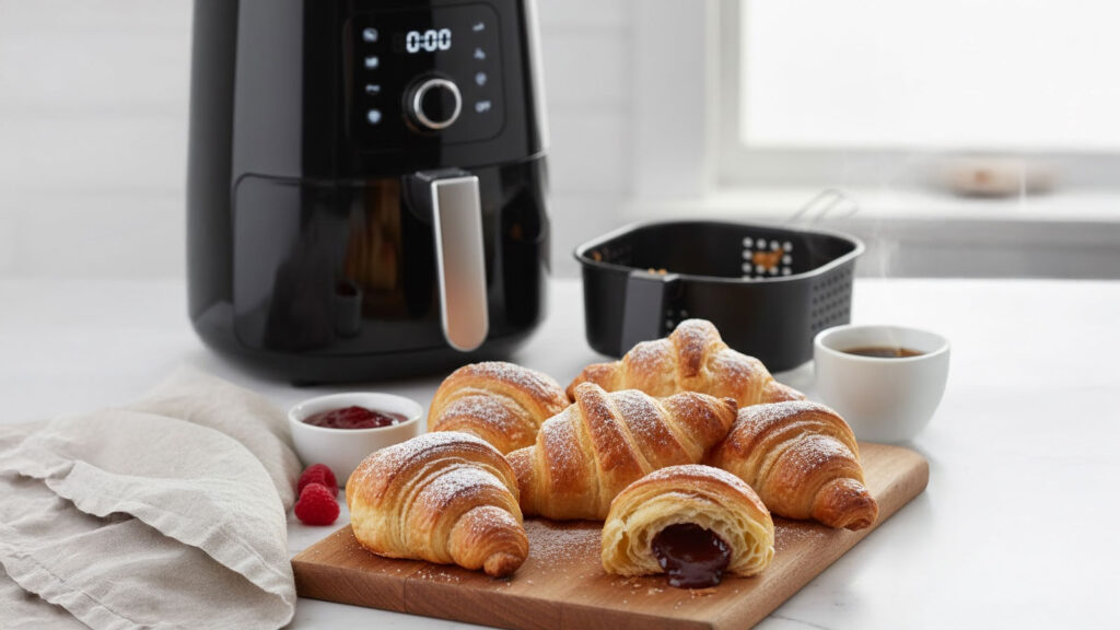 Croissant uit de airfryer