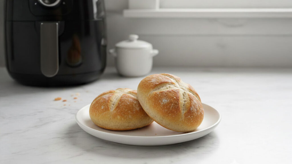 Kaiserbroodjes uit de airfryer