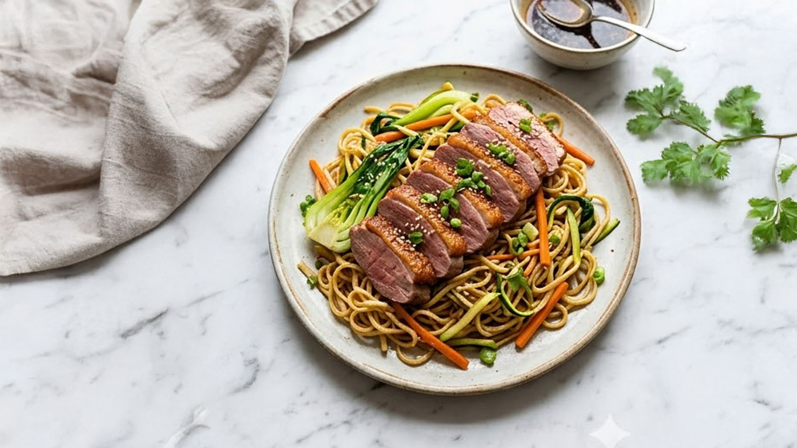 Koreaanse Eend uit de airfryer