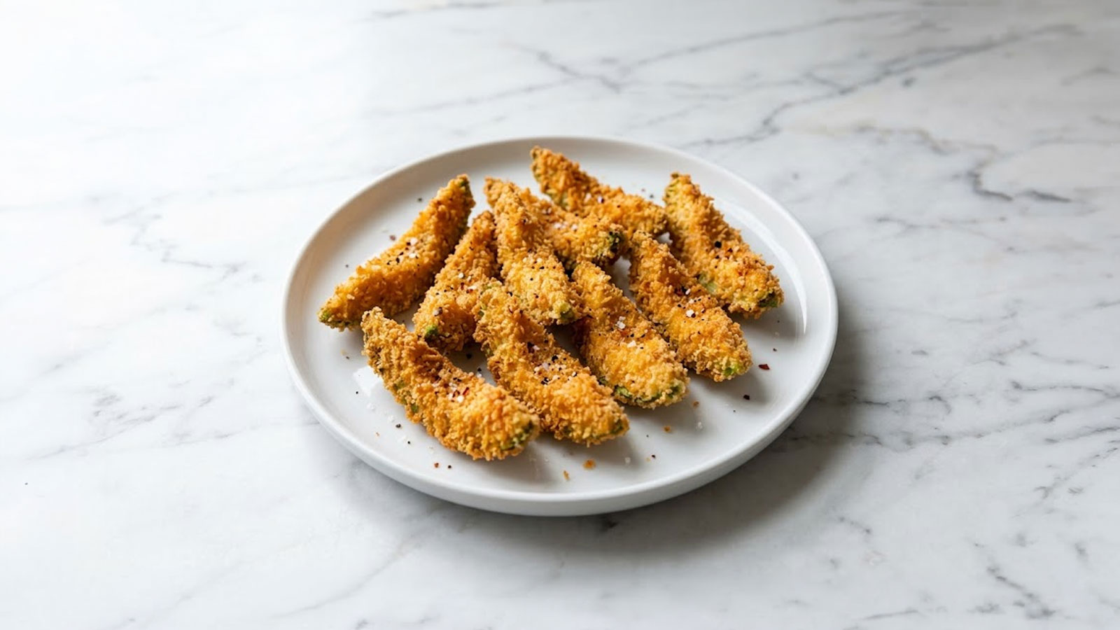 Avocado fries uit de airfryer