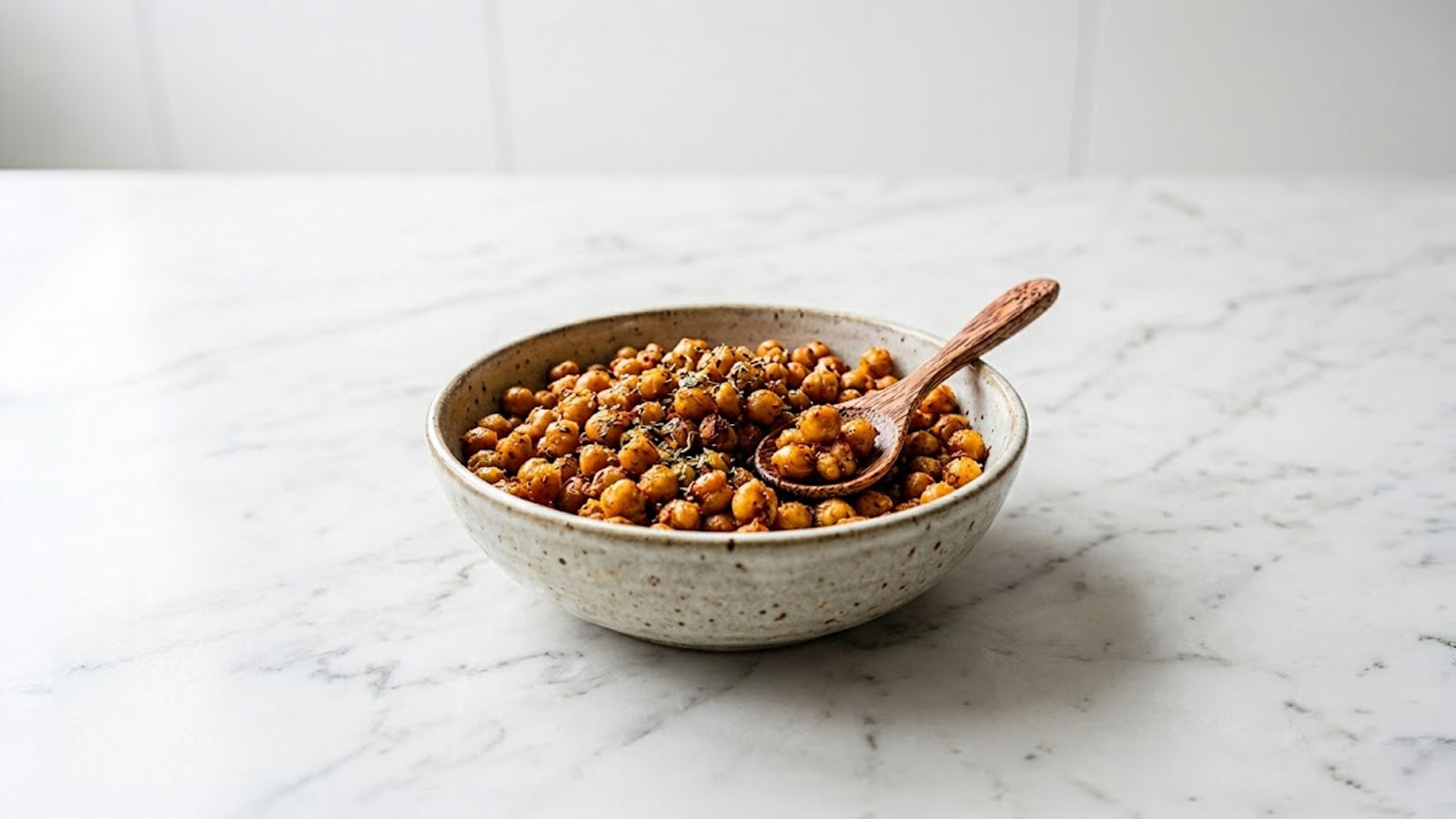 Airfryer harissa kikkererwten