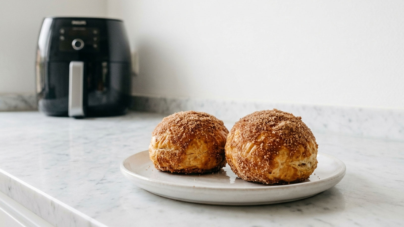 Appelbollen uit de airfryer