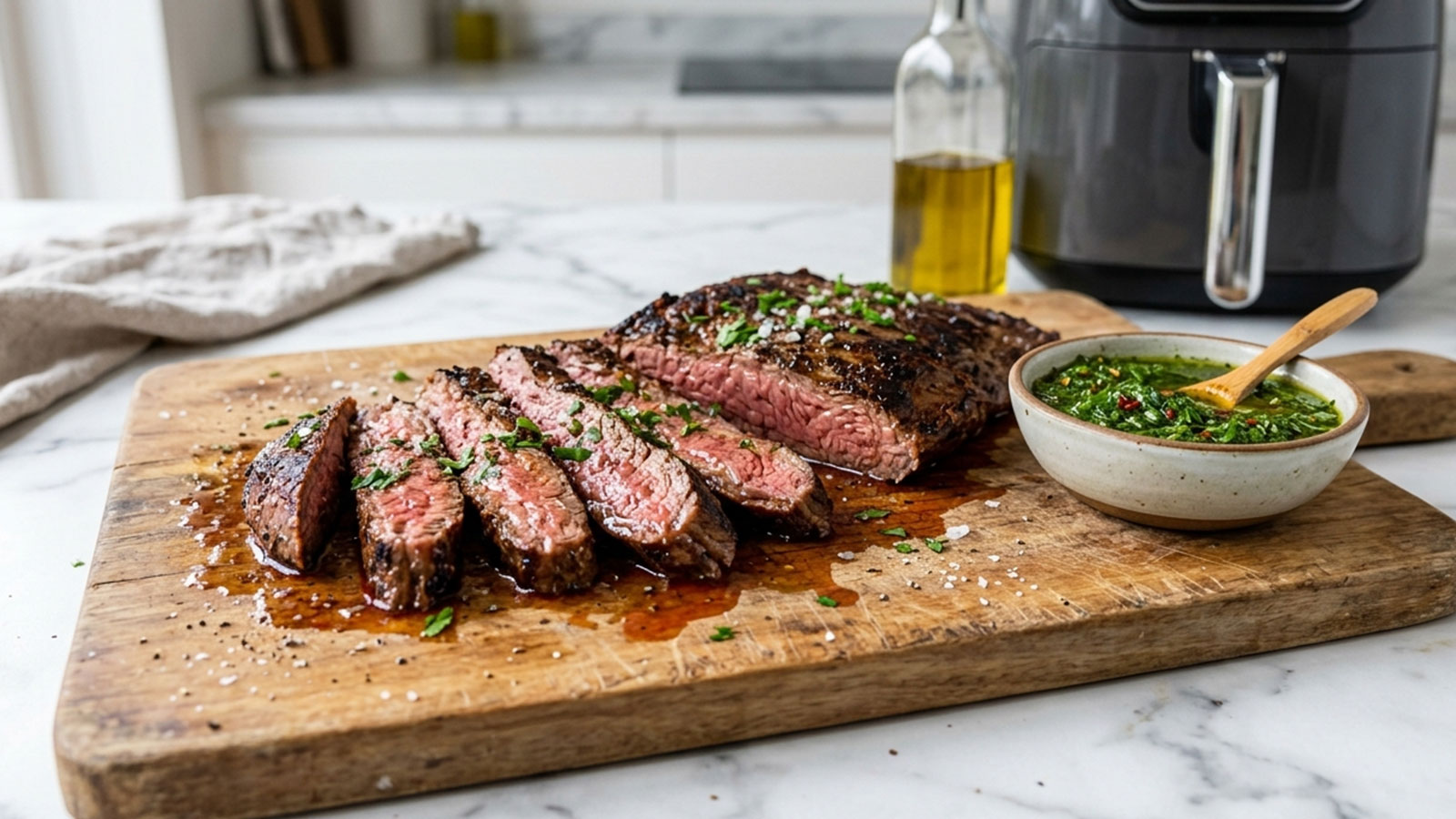 Airfryer Bavette recept