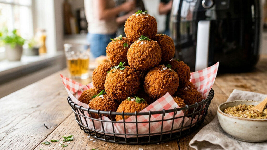 Airfryer bitterballen
