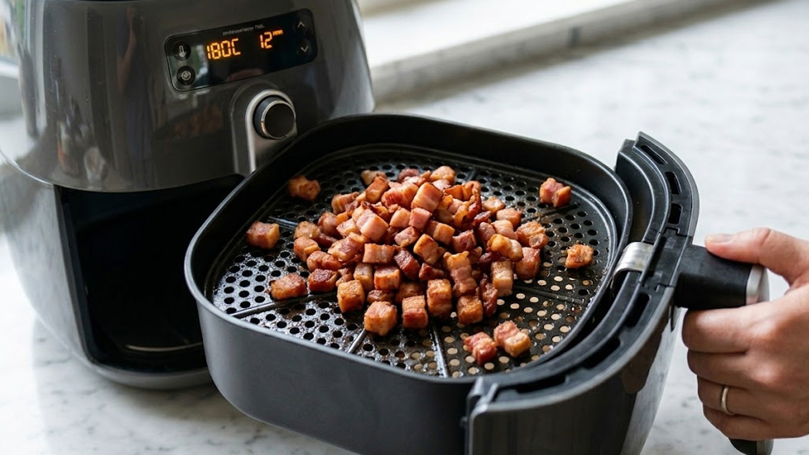 Spekreepjes uit de airfryer