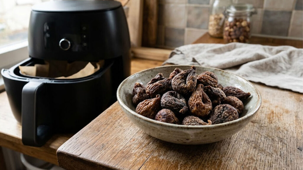 Gedroogde vijgen uit de airfryer
