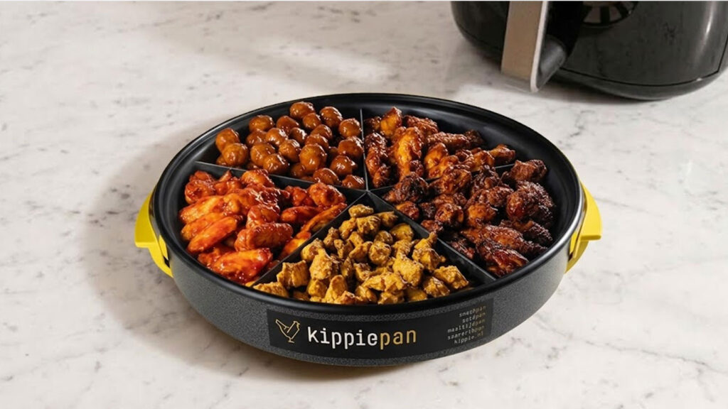 Kippiepan opwarmen in de airfryer